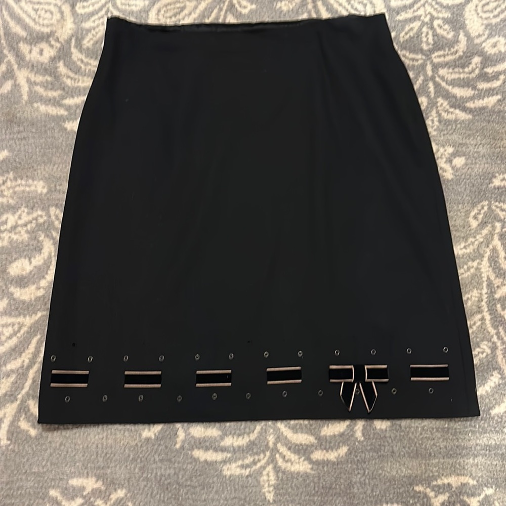 Wool Ann Taylor Skirt, size 16, Black